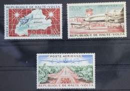 Obervolta 93-95 Postfrisch Flugzeuge #WW184 - Burkina Faso (1984-...)