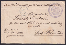 Hungary 1900, Serbia, Letter From Sanad (Szanad) To Srpski Krstur - Sonstige & Ohne Zuordnung