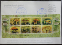 Jordanien 2072-2079 Gestempelt Kleinbogen / Als FDC #GG391 - Jordanien