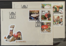 Rumänien 6262-6267 Gestempelt Als FDC / Pilze #GG316 - Altri & Non Classificati