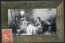 Postcard - 1906 - Painting - Johannes Weiland - Peace - Paintings