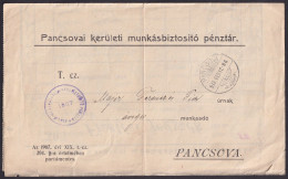 Hungary 1912, Serbia, Printed Matter Loco Pancevo (Pancsova) - Altri & Non Classificati