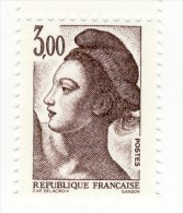 Liberté 3fr Brun YT 2243c En GOMME MATE Et PAPIER MAT. Pas Courant, Voir Le Scan. Cote YT : 5 €, Maury N° 2248a : 5 €. - Nuovi