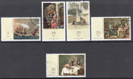 Germany Democratic Republic 1982 Stamps Issued For Paintings In Fine Used - Usados