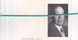 Gustaaf Geers, Zele 1907, 1996. Oud-strijder 40-45. Foto - Todesanzeige