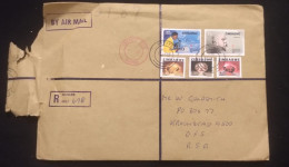 C) 1982. ZIMBABWE. INTERNAL MAIL. MULTIPLE STAMPS. 2ND CHOICE - Other & Unclassified