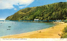 R065499 The Beach And Headland. Llanbedrog. Valentine. 1970 - World