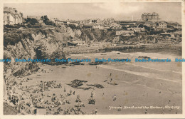 R065510 Towan Beachy And The Harbour. Newquay. M. And L. National. 1950 - Monde