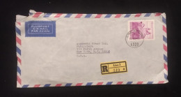 C) 1967. AUSTRIA. AIRMAIL ENVELOPE SENT TO USA. 2DO CHOICE - Otros & Sin Clasificación