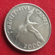 Bermuda 25 Cents 2000 KM# 110 Lt 133 Bermudes Bermudas - Bermuda