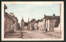 CPA Soulaines, Rue Du Plessis  - Otros & Sin Clasificación