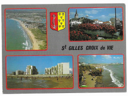 St Gilles Croix De Vie - 1991 - Immeubles - Vue Aérienne - N° 8821  # 2-23/22 - Saint Gilles Croix De Vie
