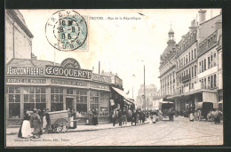 CPA Troyes, Rue De La République  - Troyes