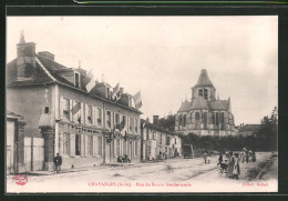 CPA Chavanges, Rue Du Bois Et Gendarmerie  - Autres & Non Classés