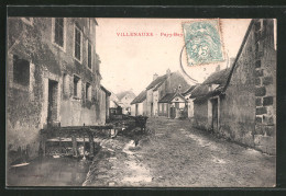 CPA Villenauxe, Blick In Eine Strasse  - Autres & Non Classés