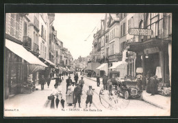 CPA Troyes, Rue Emile-Zola  - Troyes