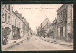 CPA Romilly-sur-Seine, La Rue De La Boule D`Or  - Romilly-sur-Seine