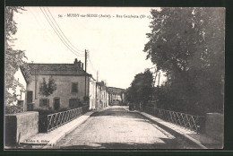 CPA Mussy-sur-Seine, Rue Gambetta  - Other & Unclassified