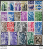 1948 Italia Annata Completa 23v. MNH - 1946-60: Neufs