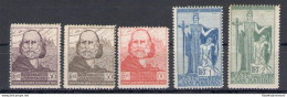 1924 SAN MARINO, 75 Anniversario Ritirata Di Garibaldi Da San Marino, N. 98-102 - 5 Valori - MNH** - Sonstige & Ohne Zuordnung