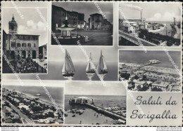 At358 Cartolina Saluti Da Senigallia Vedutine Provincia Di Ancona - Ancona