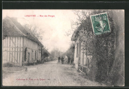 CPA Lhuitre, Rue Des Forges  - Sonstige & Ohne Zuordnung