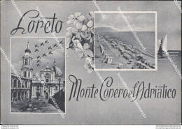 At408 Cartolina Loreto Monte Conero  E L'adriatico Provincia Di Ancona - Ancona