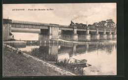 CPA Auxonne, Pont Du Chemin De Fer  - Auxonne