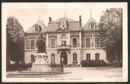 CPA Nolay, Hôtel De Ville  - Autres & Non Classés