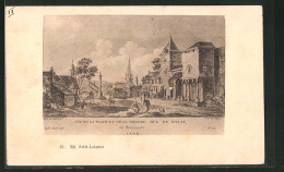 CPA Nolay, Vue De La Place Et De La Grande  - Autres & Non Classés