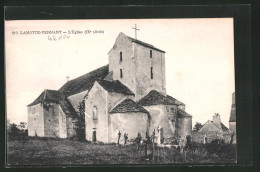 CPA La Motte-Ternant, L`Église  - Other & Unclassified