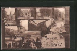 CPA Nolay, Partie De Ville  - Autres & Non Classés