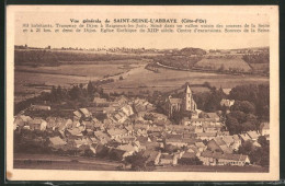 CPA Saint-Seine-L`Abbaye, Vue Générale  - Altri & Non Classificati