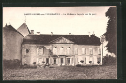 CPA Saint-Seine-sur-Vingeanne, Le Château, Facade Sur Le Parc  - Autres & Non Classés