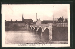 CPA Lamarche-sur-Saone, Le Pont Sur La Saône  - Other & Unclassified