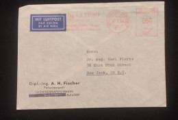 C) 1966. GERMANY. AIRMAIL ENVELOPE SENT TO USA. XF - Andere & Zonder Classificatie