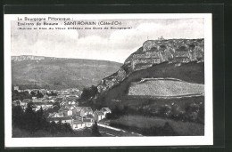 CPA Saint-Romain, Ruines Et Clos Du Vieux Chateau Des Ducs De Bourgogne  - Autres & Non Classés