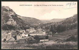 CPA Saint-Romain, Le Bas Du Village Et La Vallée Du Caran  - Autres & Non Classés