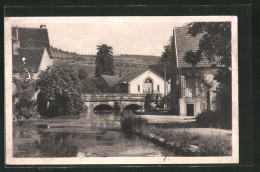 CPA Ladoix-Serrigny, Le Pont De La Lauve  - Autres & Non Classés