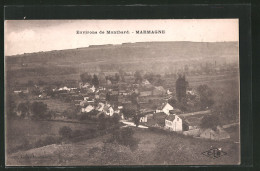 CPA Marmagne, Vue Générale De Village  - Autres & Non Classés