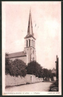 CPA Santenay-les-Bains, L`Eglise  - Autres & Non Classés