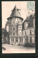 CPA Montigny-sur-Aube, Tour Et Terasse Du Chateau  - Autres & Non Classés