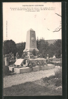 CPA Nuits-Saint-Georges, Monument Du Cimeière élevé à La Memoire Des Mobiles Du Rhone  - Nuits Saint Georges