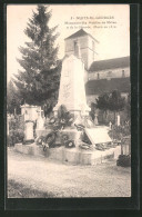 CPA Nuits-Saint-Georges, Monument Des Mobiles Du Rhone  - Nuits Saint Georges