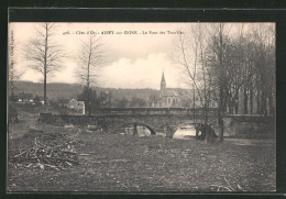 CPA Aisey-sur-Seine, Le Pont Des Troubles  - Autres & Non Classés