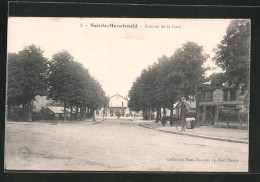 CPA Sainte-Menehould, Avenue De La Gare  - Sainte-Menehould