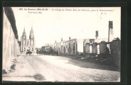 CPA Épine, Le-village Après Le Bombardement  - Sonstige & Ohne Zuordnung