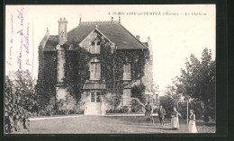 CPA St-Hilaire-au-Temple, Le Chateau  - Autres & Non Classés
