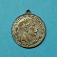 Deutsches Reich 1890 Medaille Wilhelm II. 20. Jähriges Friedensjubiläum (BK223 - Altri & Non Classificati