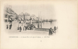 CPA Cherbourg-L'avant Port Et Le Quai Caligny   L2903 - Cherbourg